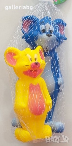 Гумени бебешки фигурки на Том и Джери (Tom and Jerry), снимка 1