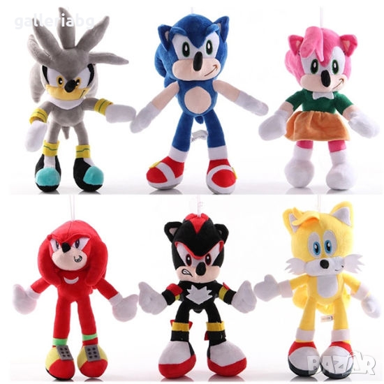 Плюшени играчки на Соник: Филмът (Sonic the Hedgehog), снимка 1