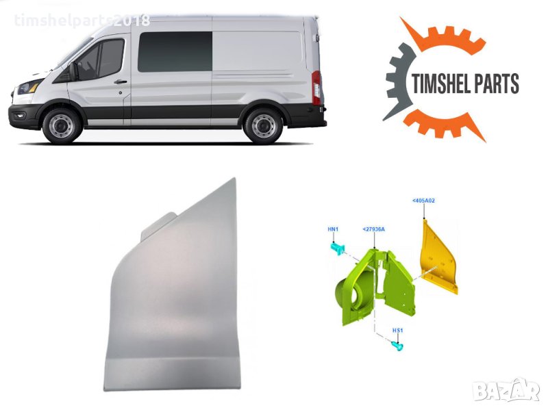 Kапачка капака на резервоара за Ford Transit MK8 след 2014 г., снимка 1