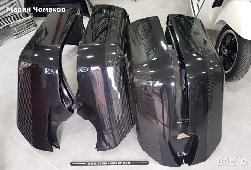 Раздувки калници карбон Мерцедес Г клас 463 , снимка 1