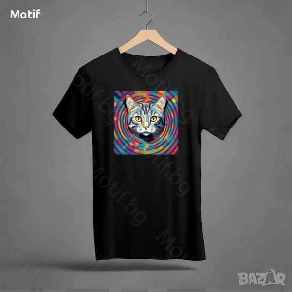 Тениска с КОТКА Американска късокосместа / American shorthair Cat, снимка 1