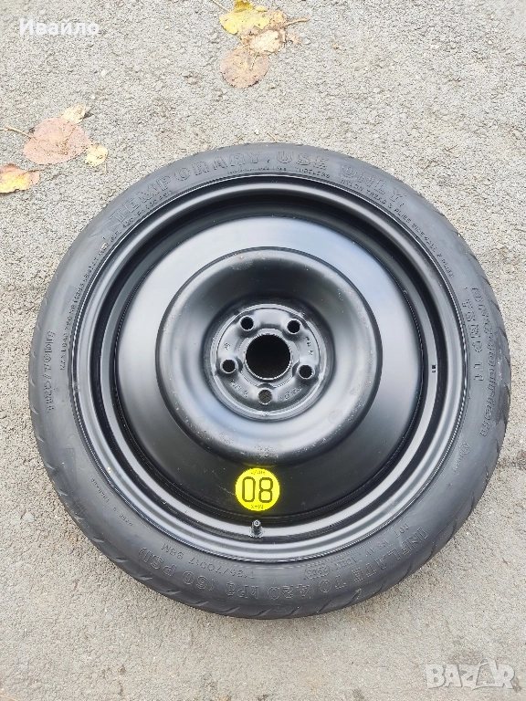 Резервна гума (патерица) 16" за Тойота (5х100), снимка 1