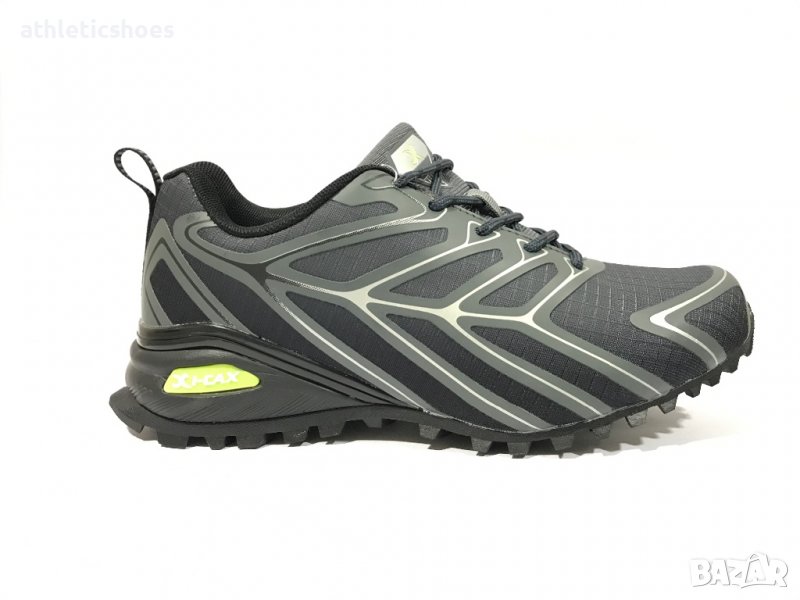 Юношески маратонки с водоотблъскваща материя в сиво-214F2, снимка 1