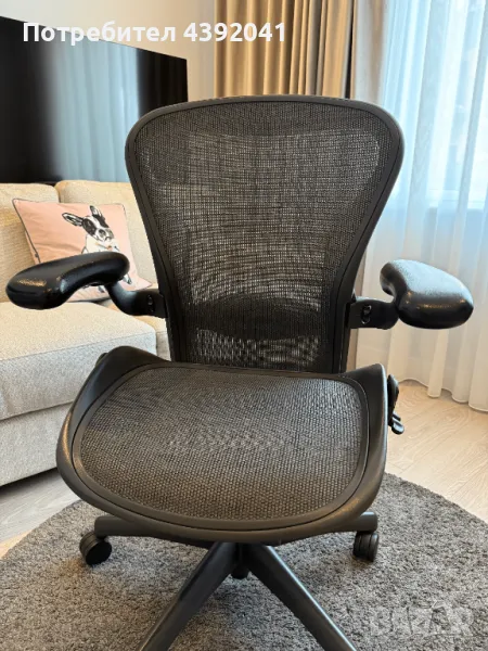 Herman Miller Aeron (Fully Loaded) Ергономичен Офис Стол, снимка 1