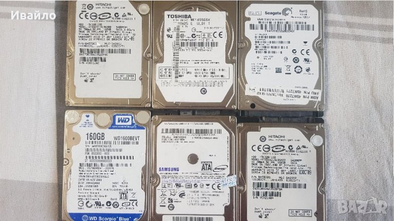 ХАРД ДИСК ЗА ЛАПТОП 160GB , снимка 1