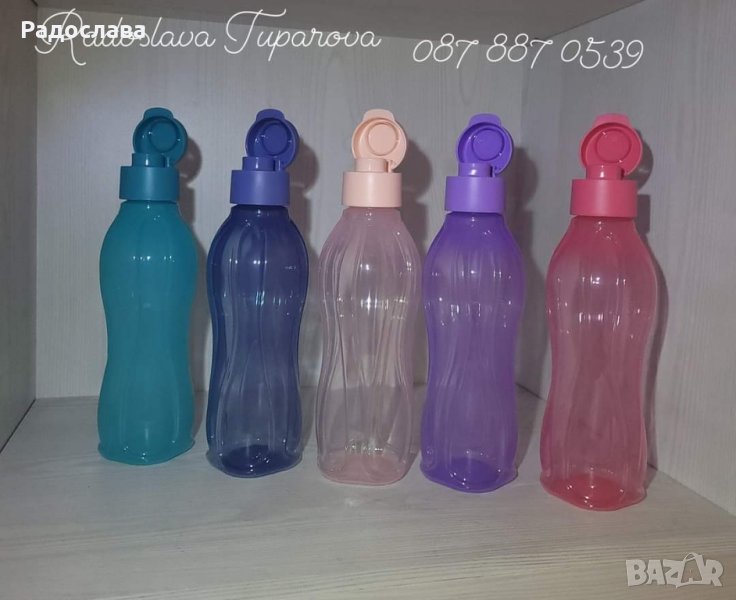 Бутилки 500мл с флип капачка от Tupperware , снимка 1