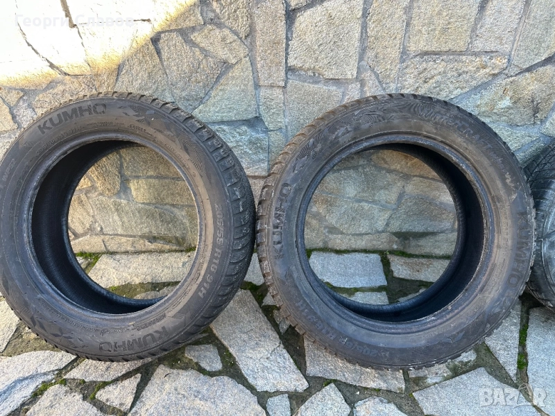 2бр. Зимни гуми KUMHO 205/55/16 , снимка 1