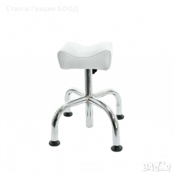 Поставка за педикюр AM-5012 - бяла/черна, снимка 1