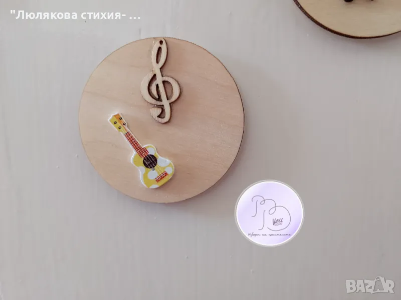 Декоративно магнитче/сувенир за китарист, снимка 1