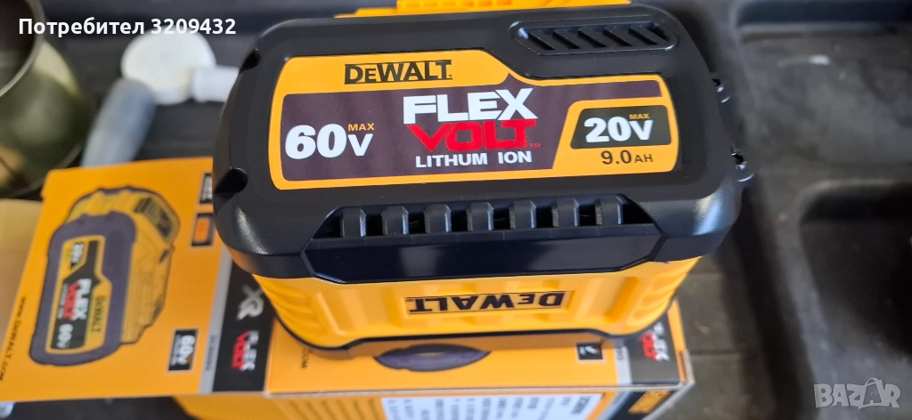 Нова Dewalt Flexvolt батерия DCB 609, снимка 1