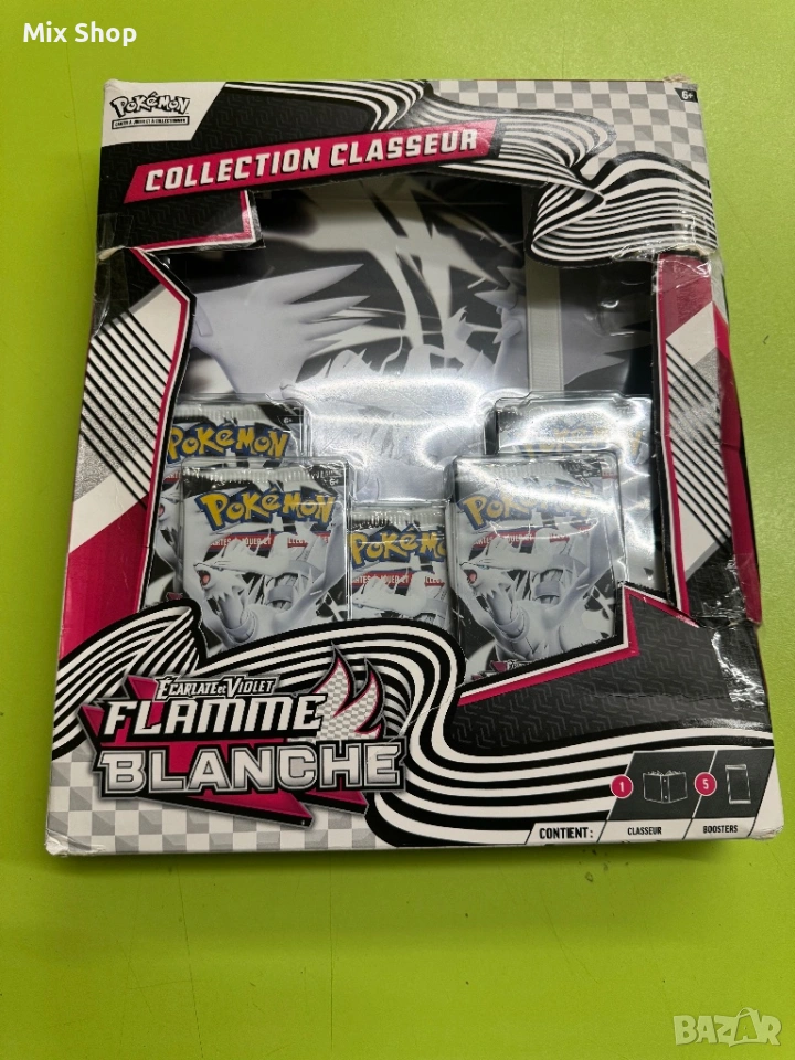 Pokеmon TCG: Scarlet & Violet 10.5 White Flare Binder Collection, снимка 1