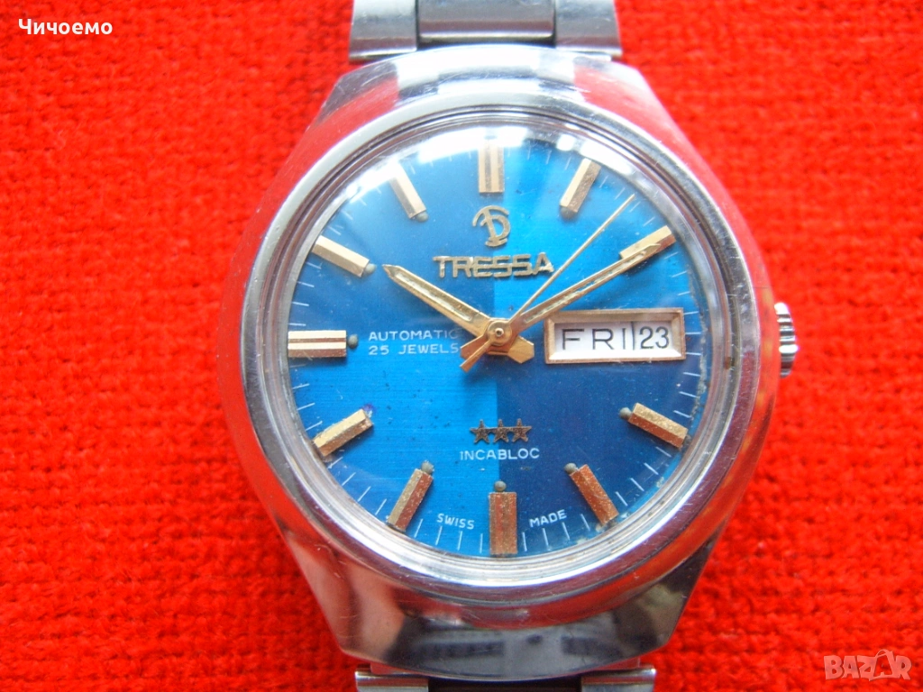 TRESSA QUALITY SYMBOL 25 Jautomatic Марков мъжки часовник, снимка 1