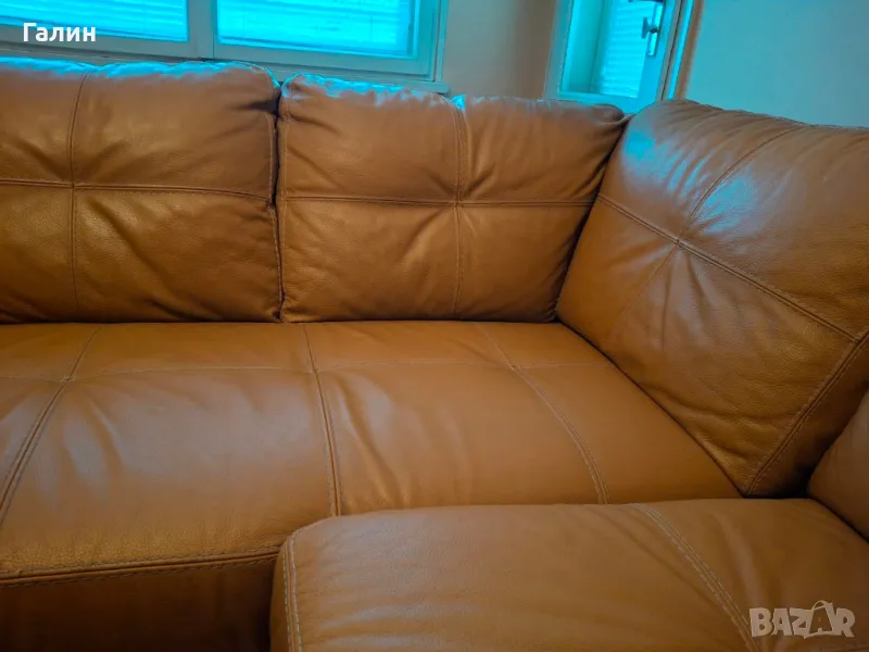 Диван, естествена кожа!, снимка 1