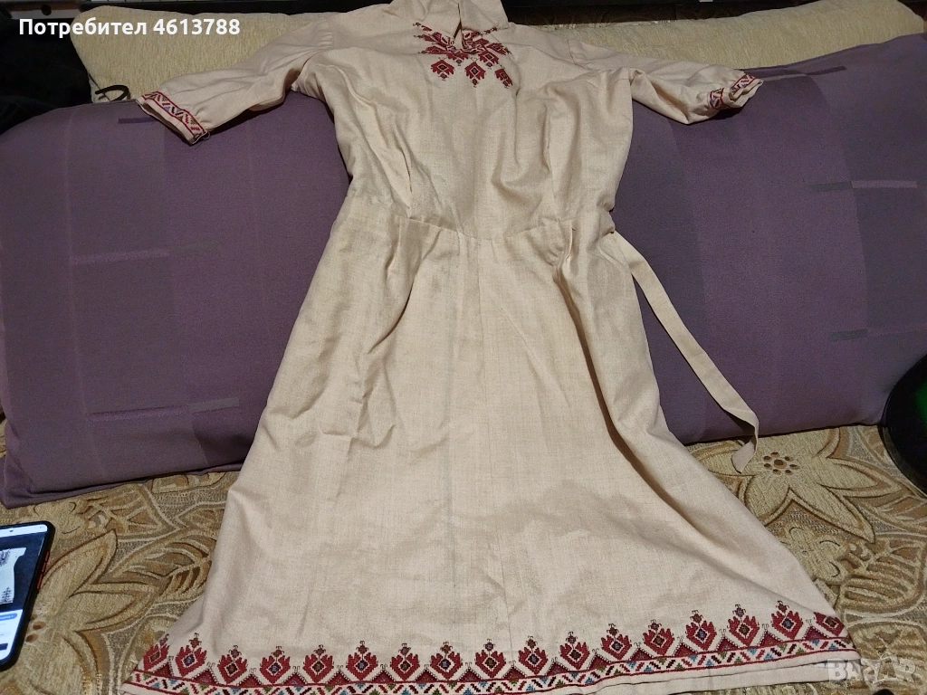 Стара детска риза сукман, снимка 1