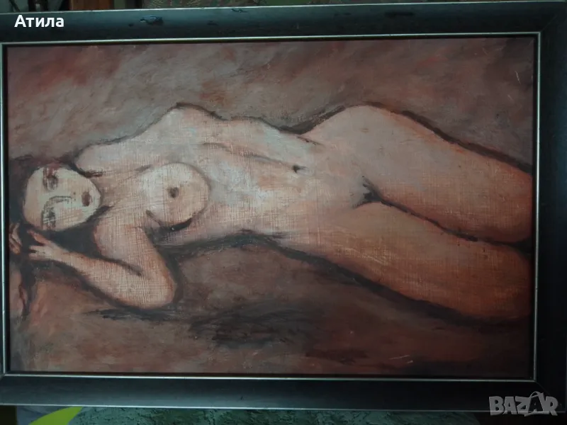 картина голо тяло 52/35 см, снимка 1