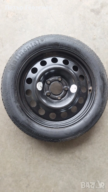 Резервна Гума Патерица за БМВ (E60/E61)  (E83) 5х120х72.6-17 цола, снимка 1