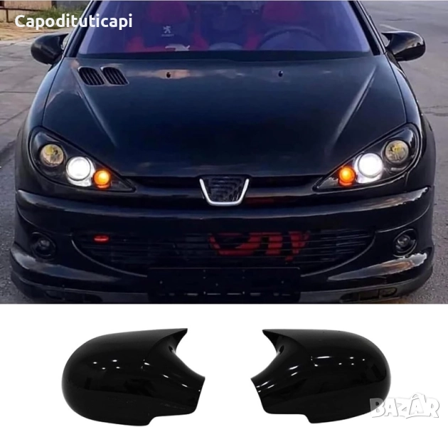 Батман Капаци за Пежо 206 Batman Style Peugeot 206, снимка 1