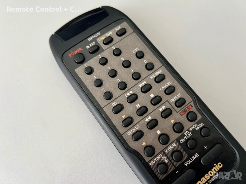 Дистанционно PANASONIC EUR642182 (AUDIO SYSTEM), снимка 1