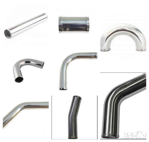 Алуминиеви тръби и колена за турбо пътища, снимка 1