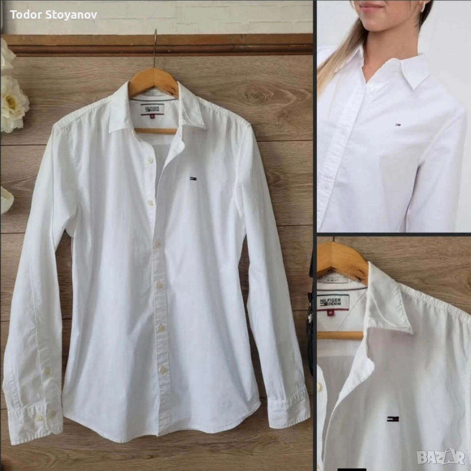 Бяла риза TOMMY Hilfiger , снимка 1