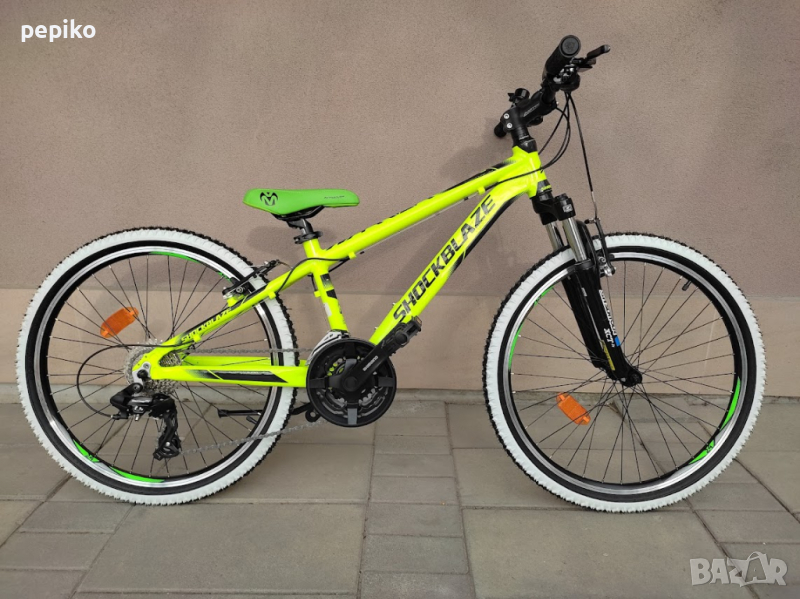 Продавам колела внос от Германия юношески алуминиев велосипед 24 SHOCKBLAZE VARRIOR 24 цола амортись, снимка 1