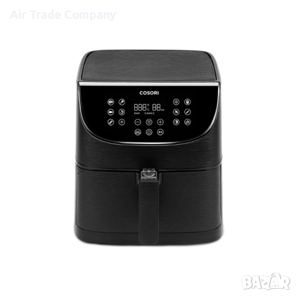 Фритюрник с горещ въздух Cosori Premium Еър фрайър CP158-AF, XXL 5.5L, черен, снимка 1