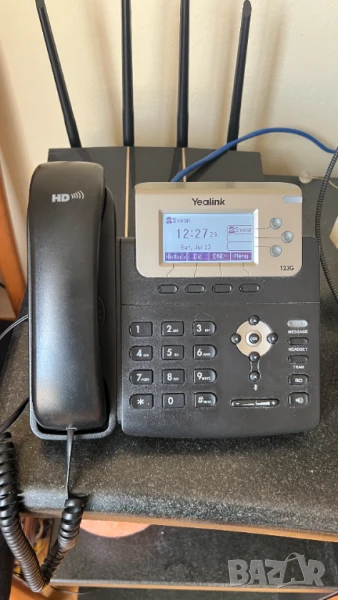 Yealink SIP-T23G VoIP/SIP телефон (отлично състояние), снимка 1