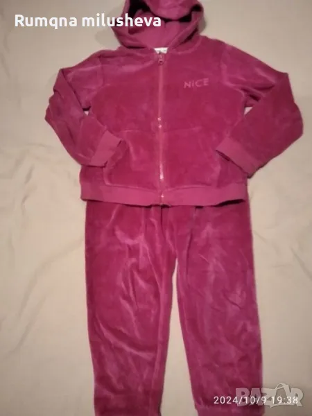 Комплект за момиче и суичер, снимка 1