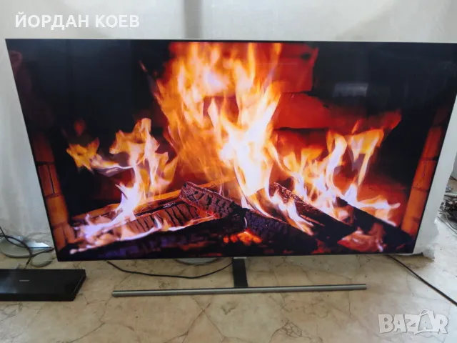 Samsung QE55Q7FAM 4K QLED,SMART ФЛАГМАНСКИ МОДЕЛ, снимка 1