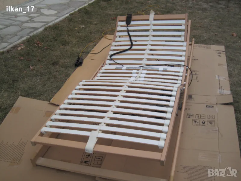 Подматрачна рамка Електрическа 90x200 Внос от Холандия в отлично състояние Като Нова!, снимка 1