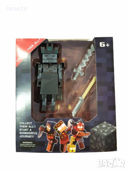 Фигурка Майнкрафт, Пластмасова, Черна, снимка 1