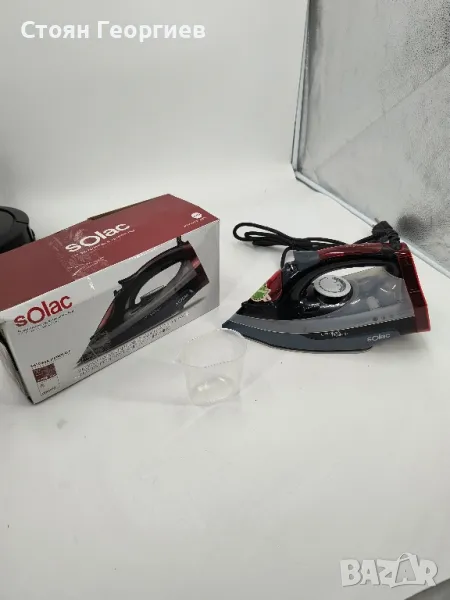 Чисто нова парна ютия SOLAC OPTIMA PERFECT 2600w, снимка 1