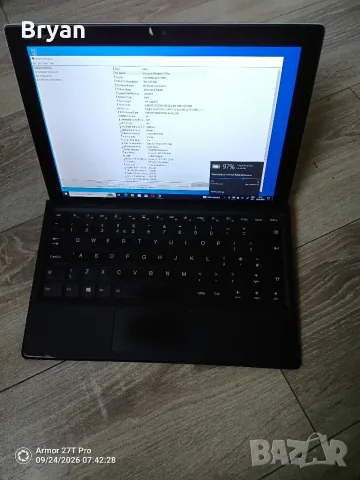 Lenovo IdeaPad Miix 510-12IKB лаптоп таблет i5 Win 10 pro