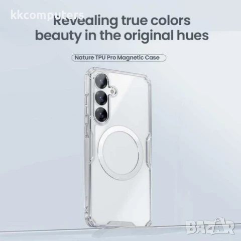 Samsung Galaxy S25+ 5G Удароустойчив NILLKIN /Magsafe PC + TPU Силиконов Калъф, снимка 3 - Калъфи, кейсове - 51428332