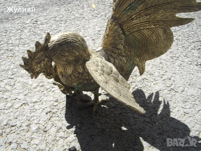 СТАР БРОНЗОВ ПЕТЕЛ , снимка 5 - Антикварни и старинни предмети - 50139986