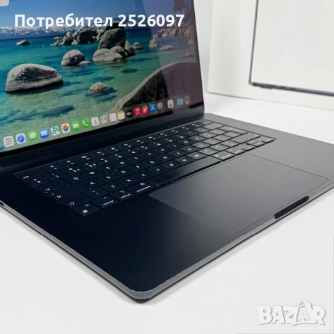 MacBook Air 15.3 M2 Midnight, снимка 5 - Лаптопи за работа - 51987030