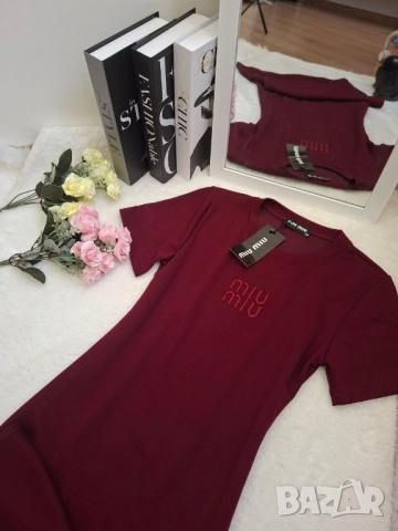 рокля miu miu , снимка 5 - Рокли - 51826671