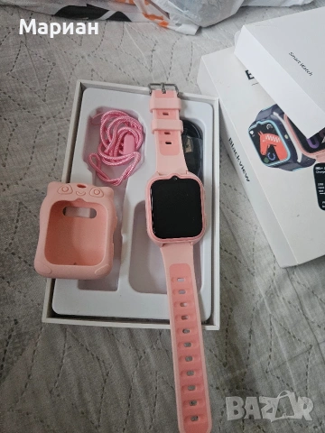 Детски смарт часовник Blackview BVZ30, 1.75'', розов, снимка 7 - Смарт часовници - 53659315