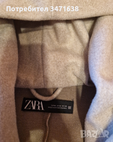 Палто от Zara, М размер. , снимка 2 - Палта, манта - 44927487