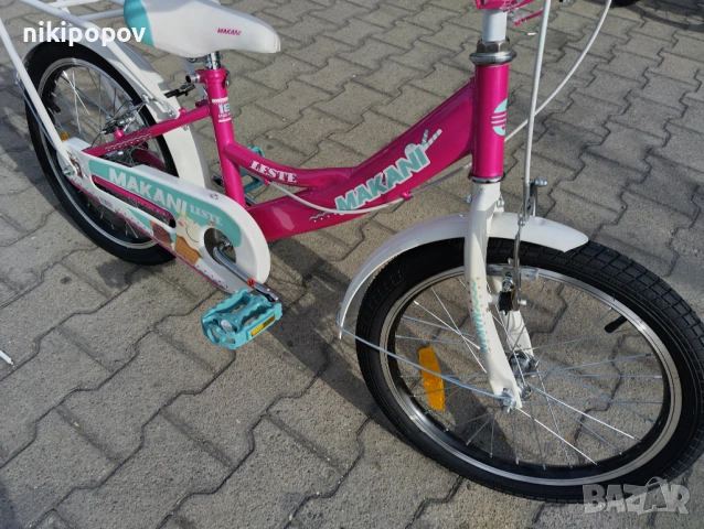 MAKANI Велосипед 18" LESTE pink, снимка 9 - Велосипеди - 53772882