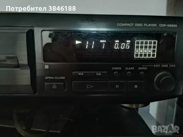 Sony CDP-XE 900 CD Player with Remote, снимка 2 - Аудиосистеми - 50649202