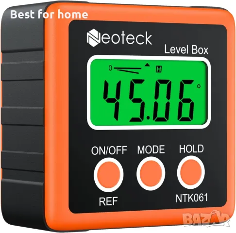 Цифров LCD транспортир ,ъгломер, водоустойчив Neoteck 