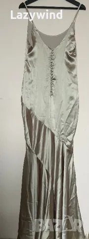 Сатенена официална рокля Asos, снимка 7 - Рокли - 49329787