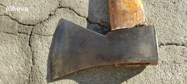 Стара брадва с дълга дръжка Ochsenkopf#1, снимка 2 - Антикварни и старинни предмети - 47851052