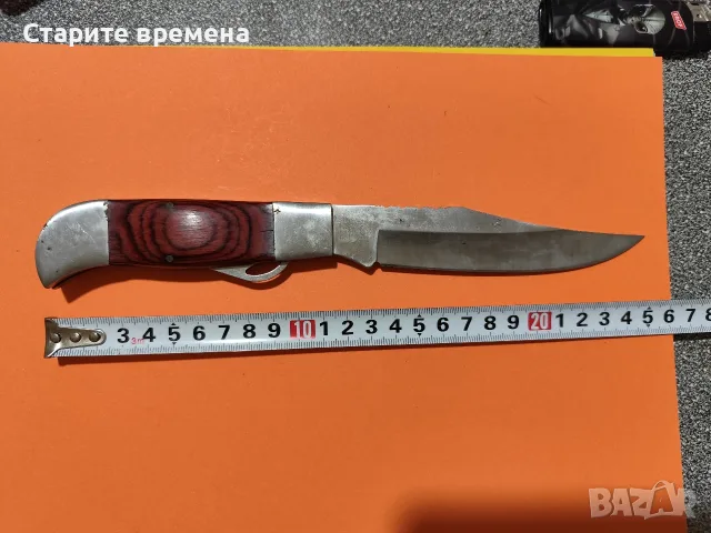 ВИНТИДЖ СГЪВАЕМ ДЖОБЕН НОЖ, снимка 6 - Антикварни и старинни предмети - 56182790