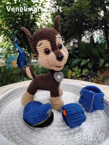 Чейс плетена играчка Пес Патрул / PAW Patrol , снимка 3 - Колекции - 51483926