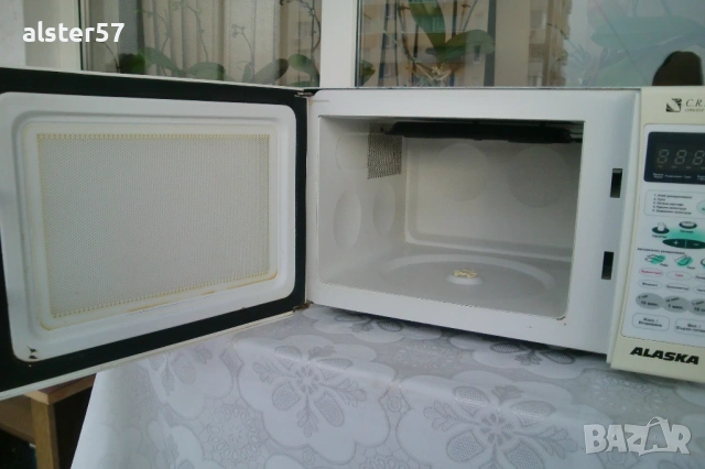 Микровълнова печка Alaska M 8600 KG с грил, снимка 2 - Микровълнови - 53192809