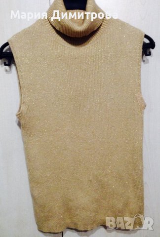 Пуловер без ракави MEXX, снимка 6 - Корсети, бюстиета, топове - 38856651