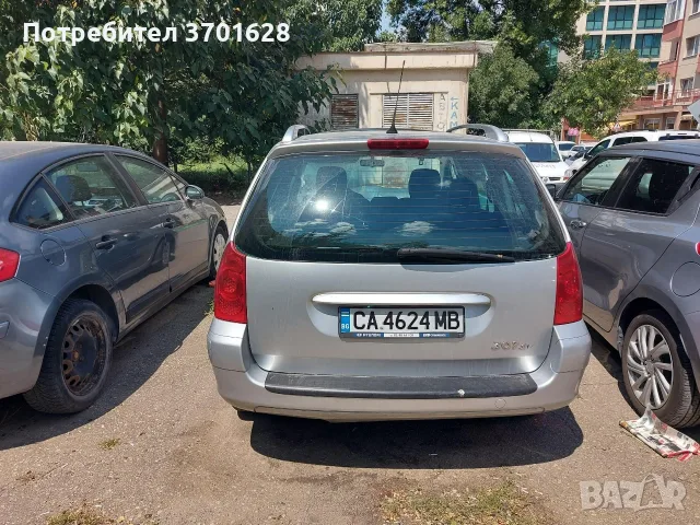 Продавам Пежо 307 SW / 1.6 HDI / 90 PS/Панорамен покрив, снимка 5 - Автомобили и джипове - 56003172