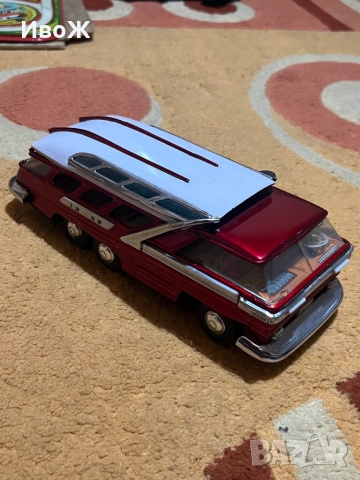 Стара ламаринена играчка, снимка 3 - Колекции - 52382360